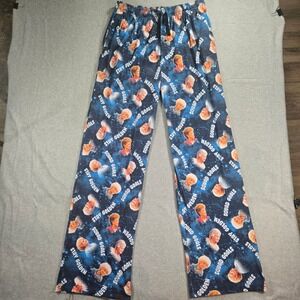 Golden Girls Squad Goals Galaxy Pajama Pants 2XL Blue Space Lounge Sleepwear